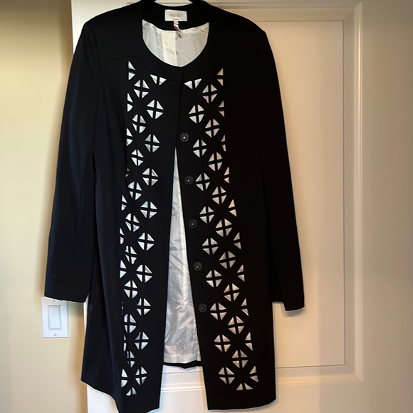 Laundry By Shelli Segal Jackets & Coats Laundry Black And White